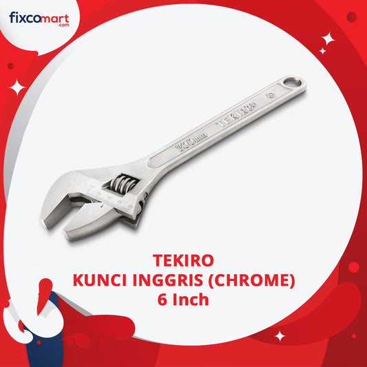 Tekiro Kunci Inggris 6 Inch / Tekiro Adjustable Wrench