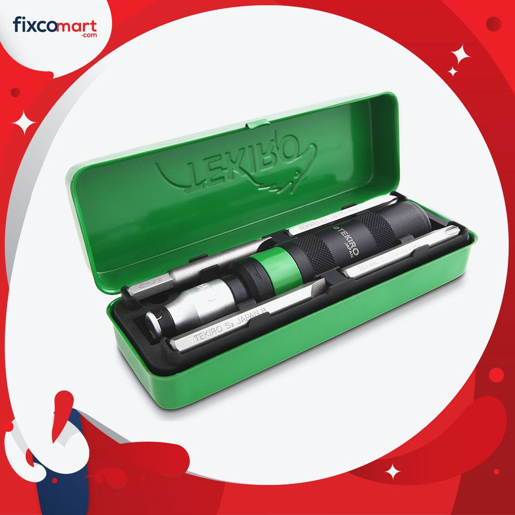 Tekiro Obeng Ketok Set 5 Pcs / Tekiro Impact Driver Set