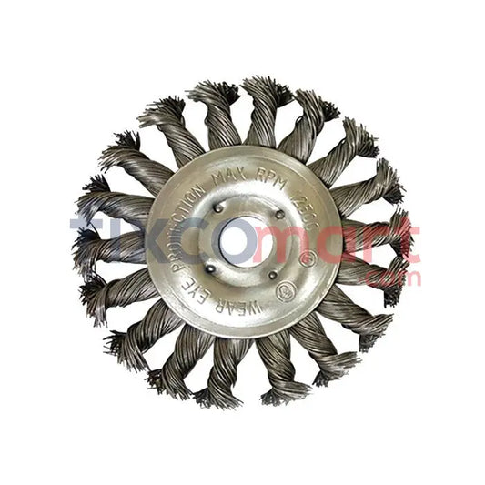 RYU Cup Brush Twist 4 Inch 100 mm / Twist Knot / Sikat Kawat FIXCOMART