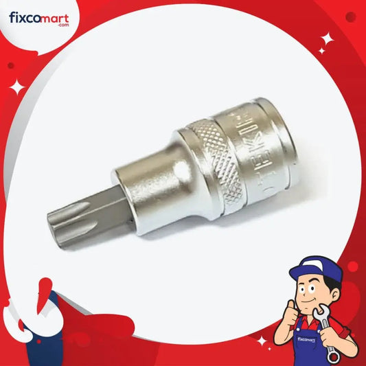 Tekiro Mata Sock Bit Bintang 1/2 Inch T45 / Tekiro Star Bit Socket FIXCOMART