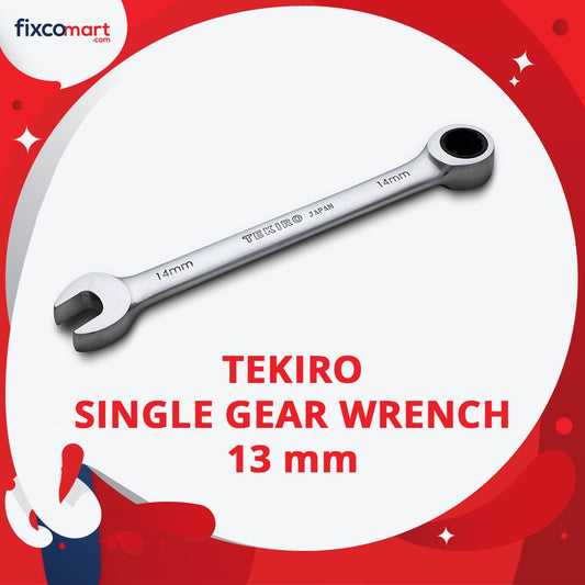 Tekiro Kunci Ring Pas Ratchet Panjang 13 Mm