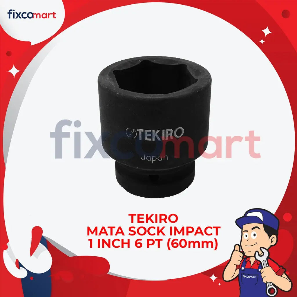 Tekiro Mata Sock Impact 1 Inch 60 Mm 6Pt FIXCOMART