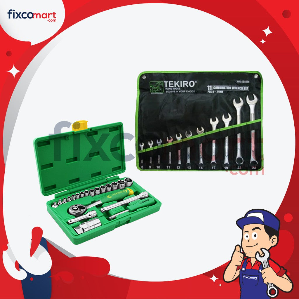TEKIRO Promo Tekiro Kunci Sock Set 21 Pcs 6 Pt + Tekiro Kunci Ring Pas Set 11