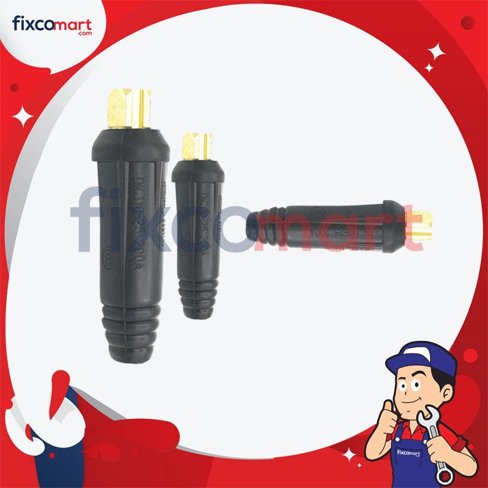 RYU Cable Connector Female / Male / Konektor Kabel Las 200 A - FEMALE
