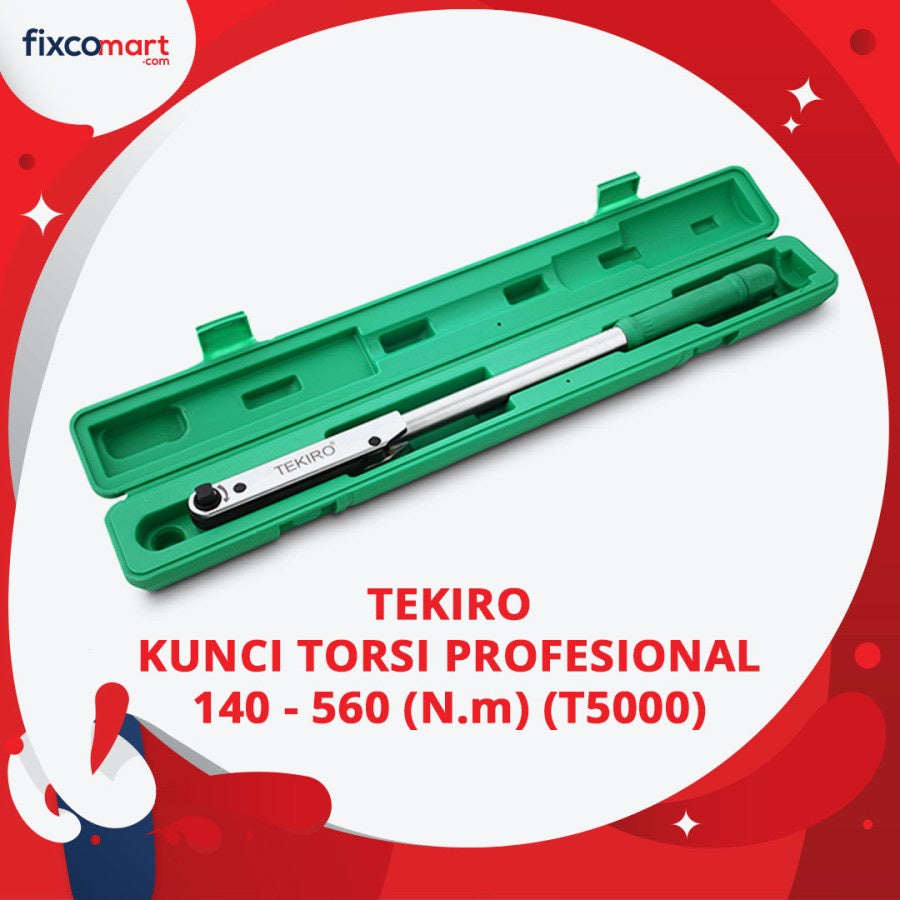TEKIRO Professional Torque Wrench / Kunci Torsi Profesional 3/4" T5000