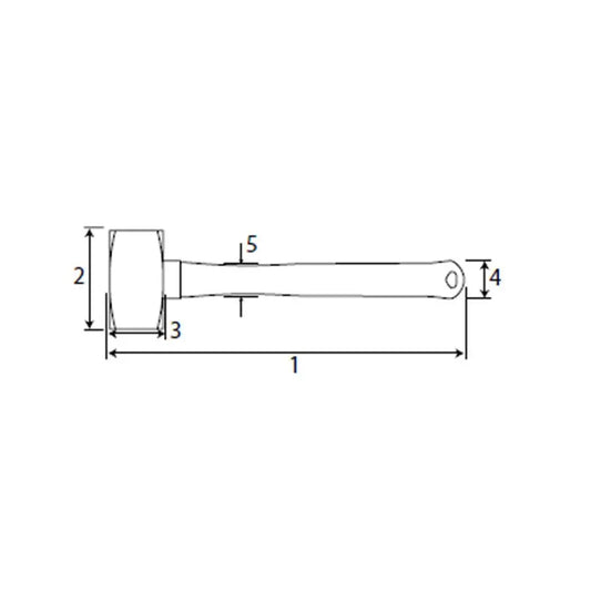 Tekiro Palu Batu 1000G / Tekiro Stonning Hammer FIXCOMART