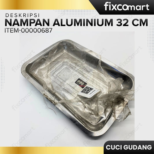 GARAGE SALE - Nampan Aluminium 32 Cm FIXCOMART