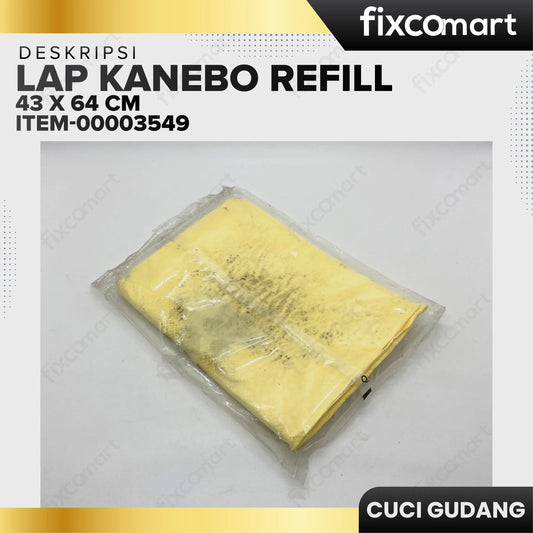 GARAGE SALE - Lap Kanebo Refill (Non Brand) Ukuran 43 x 64 cm FIXCOMART