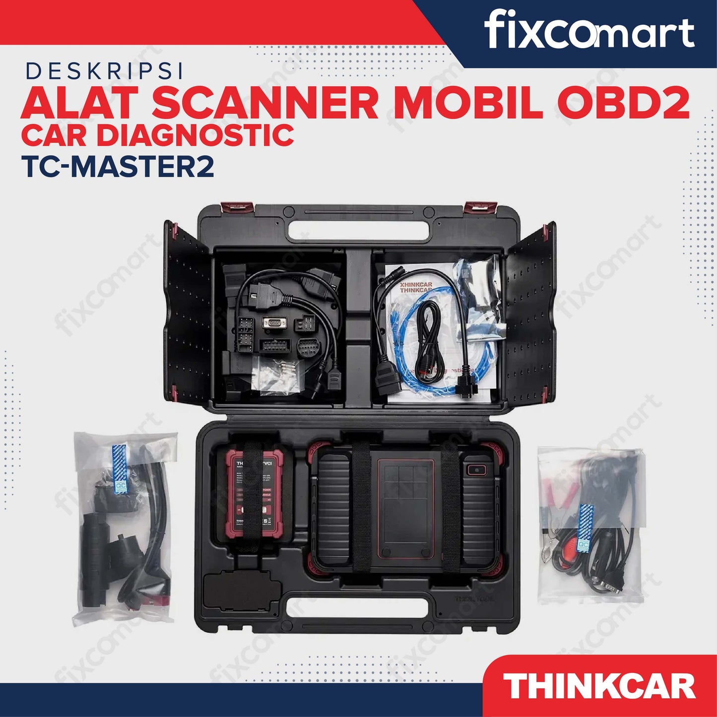 ThinkCar Master2 Alat Scanner Mobil OBD2 Car Diagnostic - Thinkcar TC-Master2  Alat Scanner Mobil OBD2 Profesional