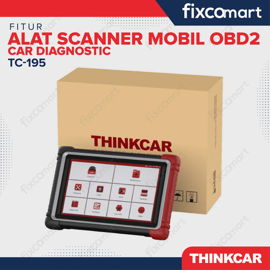 ThinkCar 195 Alat Scanner Mobil OBD2 Car Diagnostic - Thinkcar TC-195 Alat Scanner Mobil OBD2  Car Diagnostic Profesional