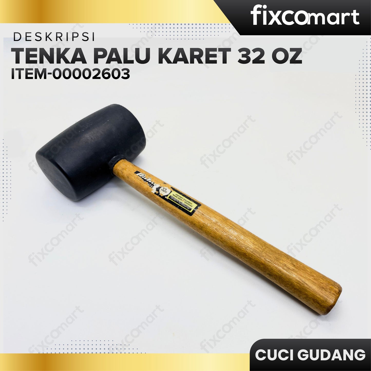 GARAGE SALE - TENKA Palu Karet 32 Oz