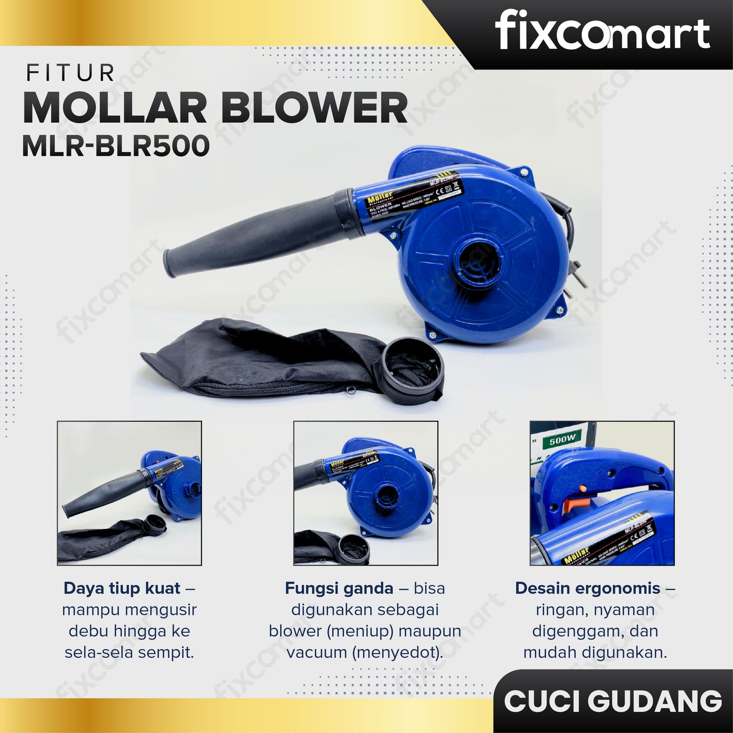 GARAGE SALE - MOLLAR Blower
