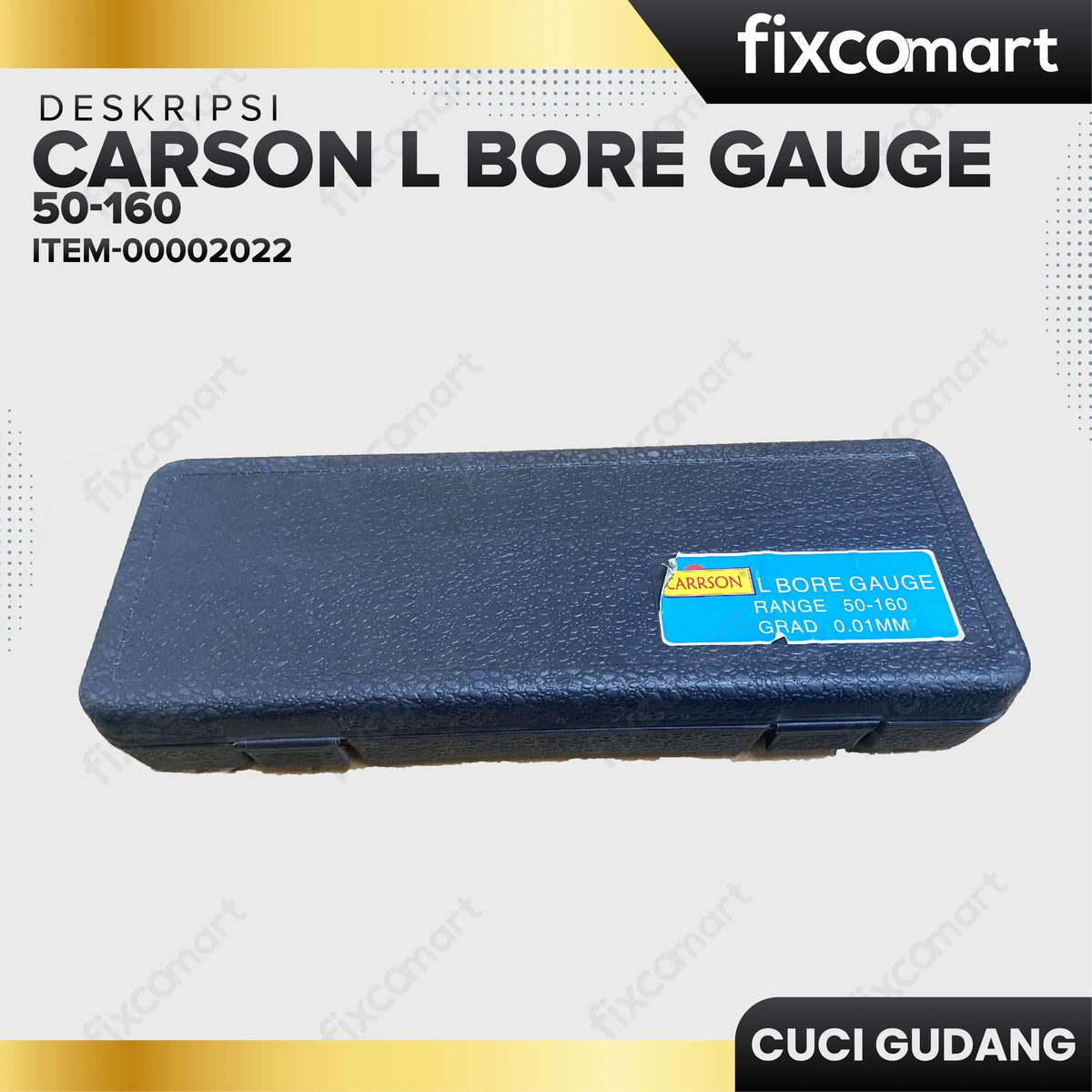 GAARAGE SALE - CARSON L Bore Gauge 50-160 FIXCOMART