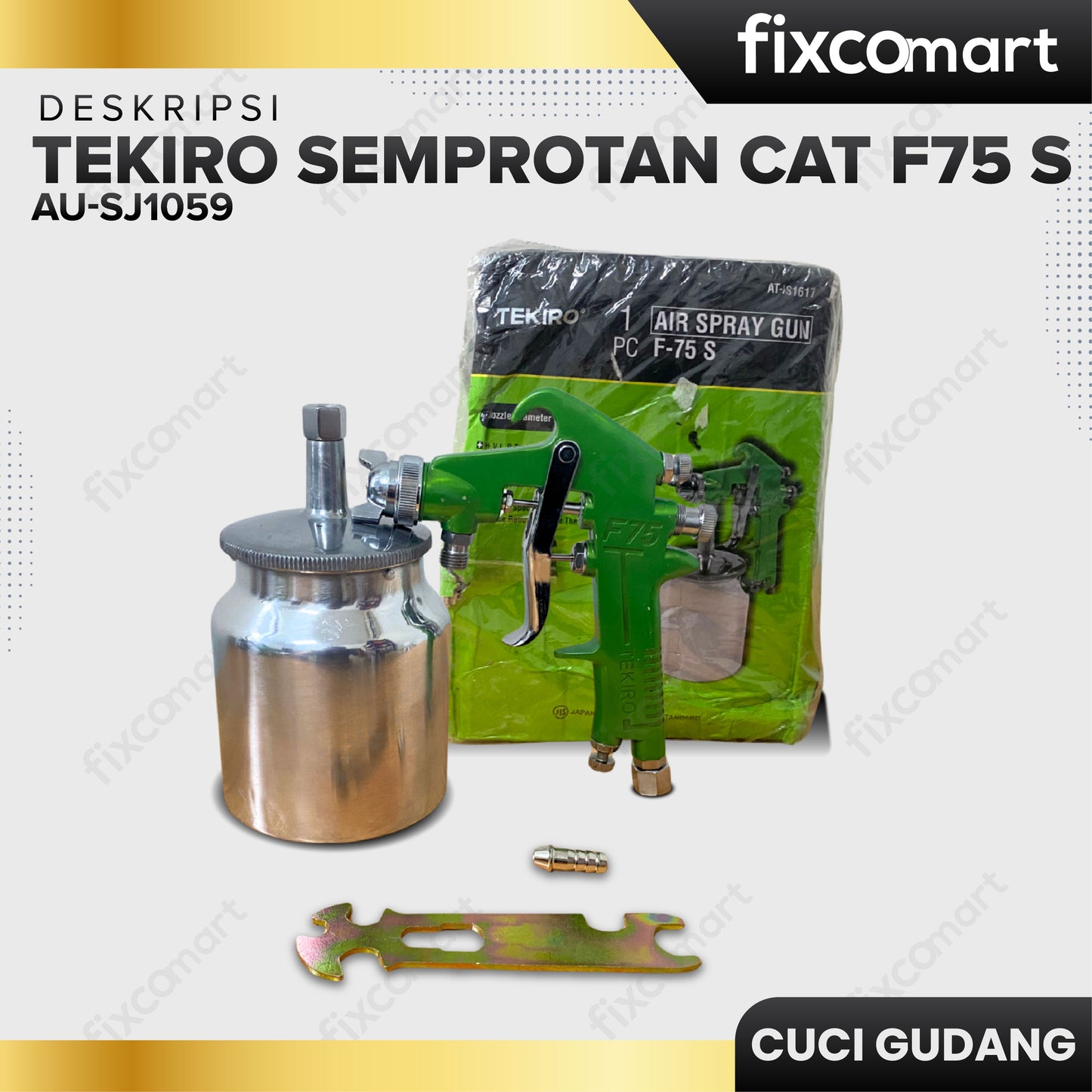 GARAGE SALE - TEKIRO Semprotan Cat F75 S