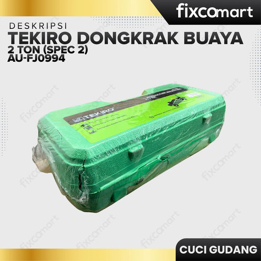 GARAGE SALE - TEKIRO Dongkrak Buaya 2 Ton (Spec 2) FIXCOMART