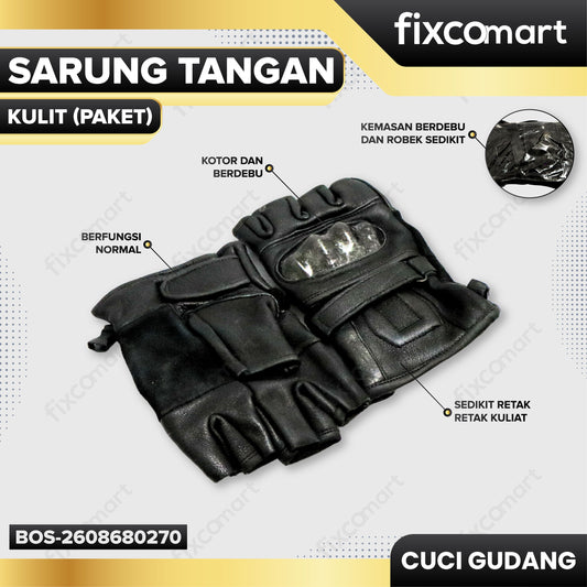GARAGE SALE - Sarung Tangan Kulit (Paket)