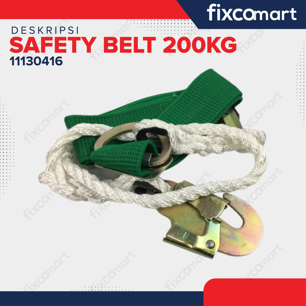 SAFETY BELT HIKARU Kapasitas 200 KG FIXCOMART