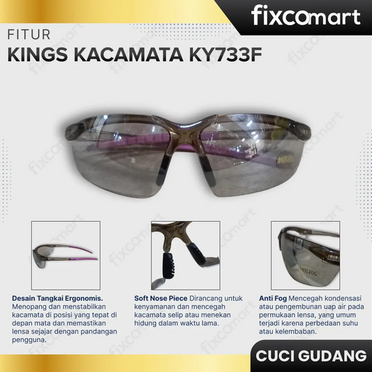 GARAGE SALE - KINGS KACA MATA KINGS KY733F FIXCOMART