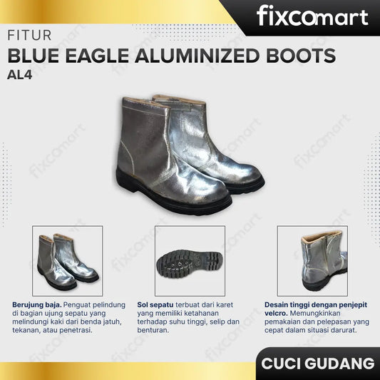 GARAGE SALE - BLUE EAGLE ALUMINIZED BOOTS AL4 FIXCOMART