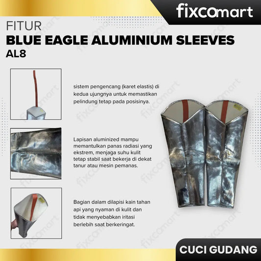 GARAGE SALE - BLUE EAGLE ALUMINIZED SLEEVES AL8 FIXCOMART