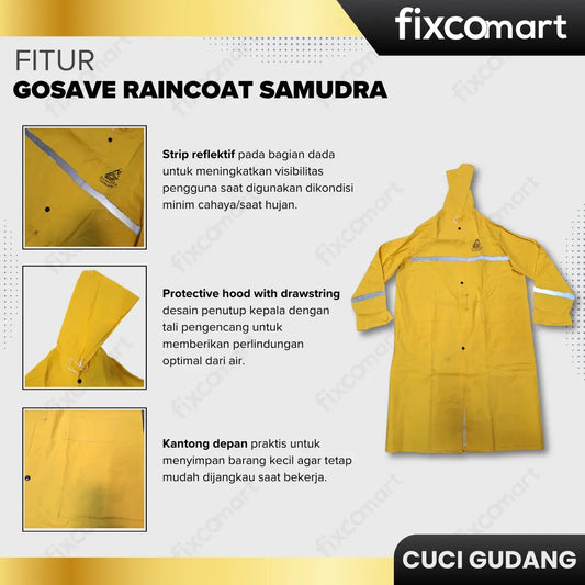GARAGE SALE-GOSAVE RAINCOAT SAMUDRA FIXCOMART