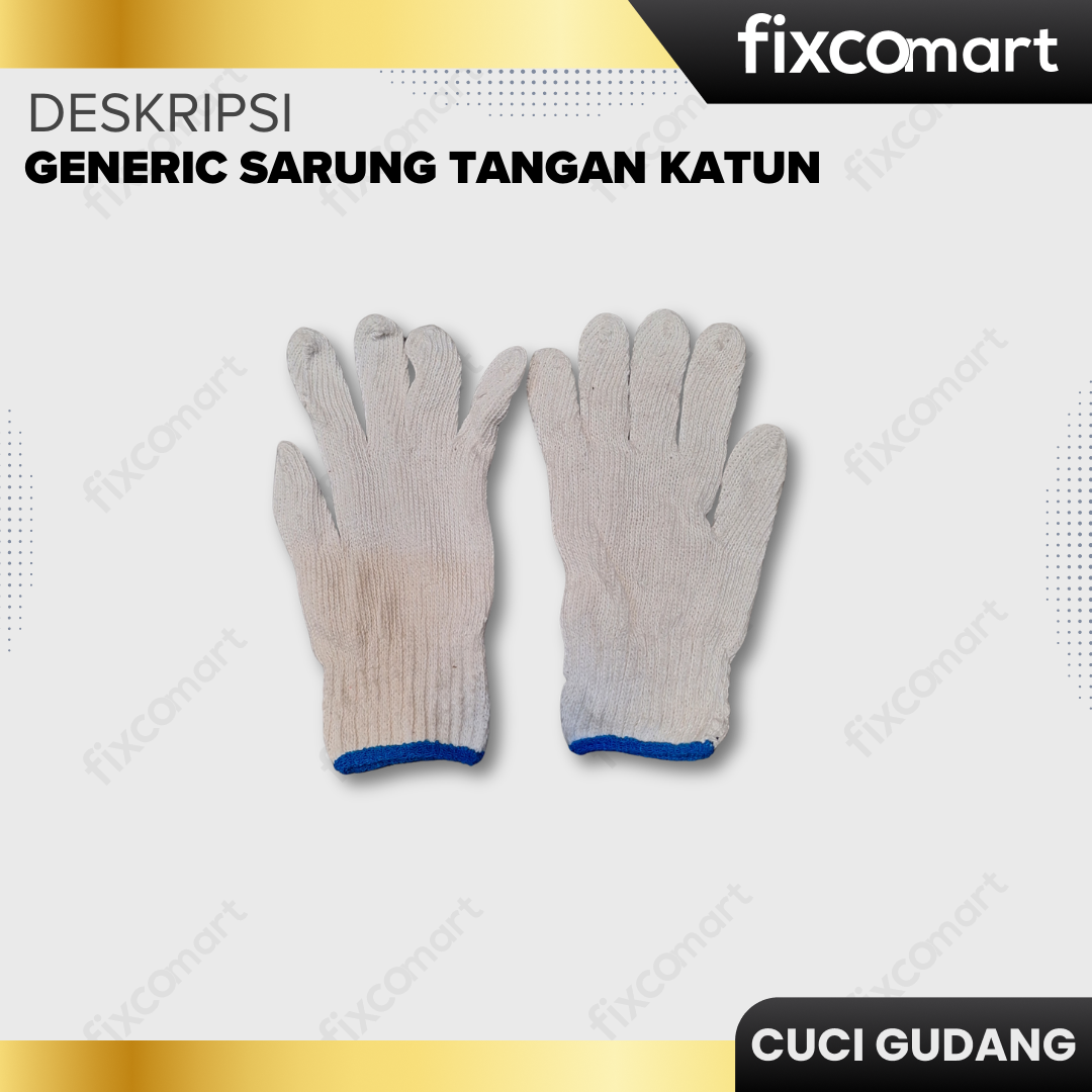 GARAGE SALE-GENERIC SARUNG TANGAN KATUN