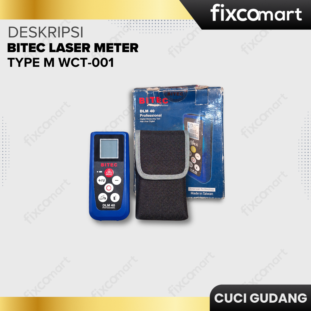 GARAGE SALE-Bitec Laser Meter DLM 40 (40 Meter)