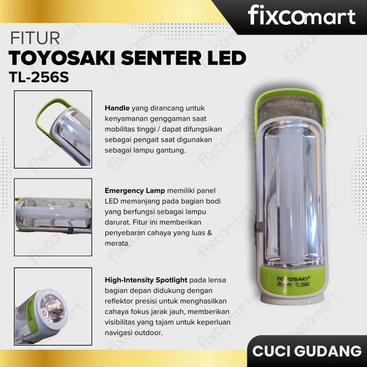 GARAGE SALE-Toyosaki Senter LED TL-256S FIXCOMART