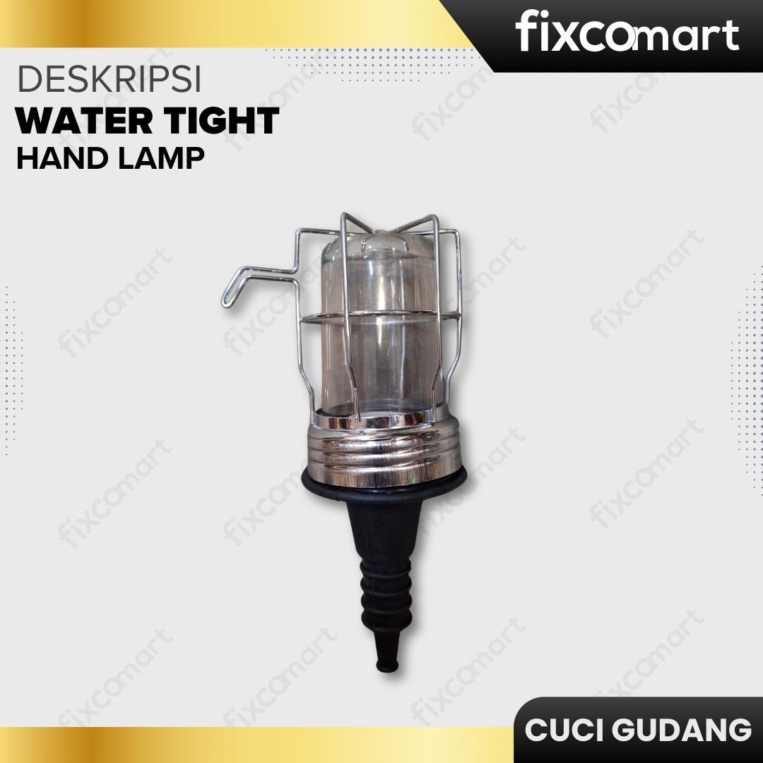 GARAGE SALE-Water Tight Hand Lamp