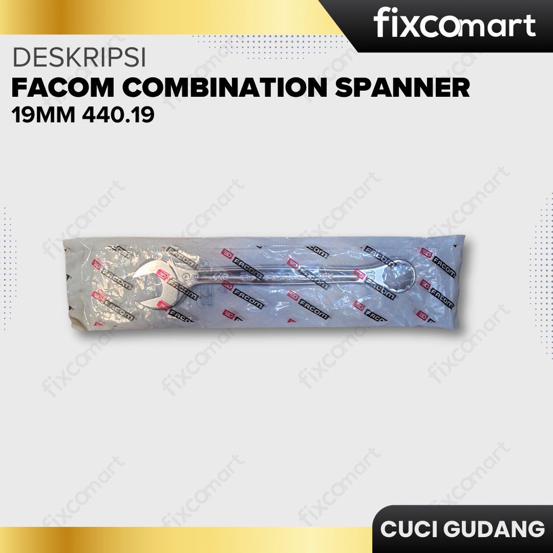 GARAGE SALE-FACOM COMBINATION SPANNER 19MM 440.19
