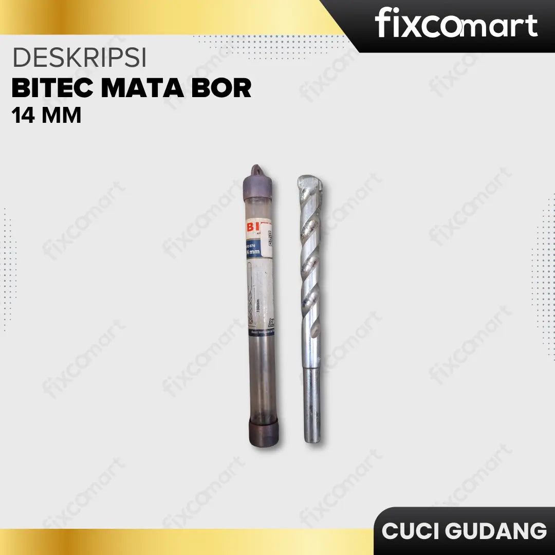 GARAGE SALE-Bitec Mata Bor (14 mm) FIXCOMART