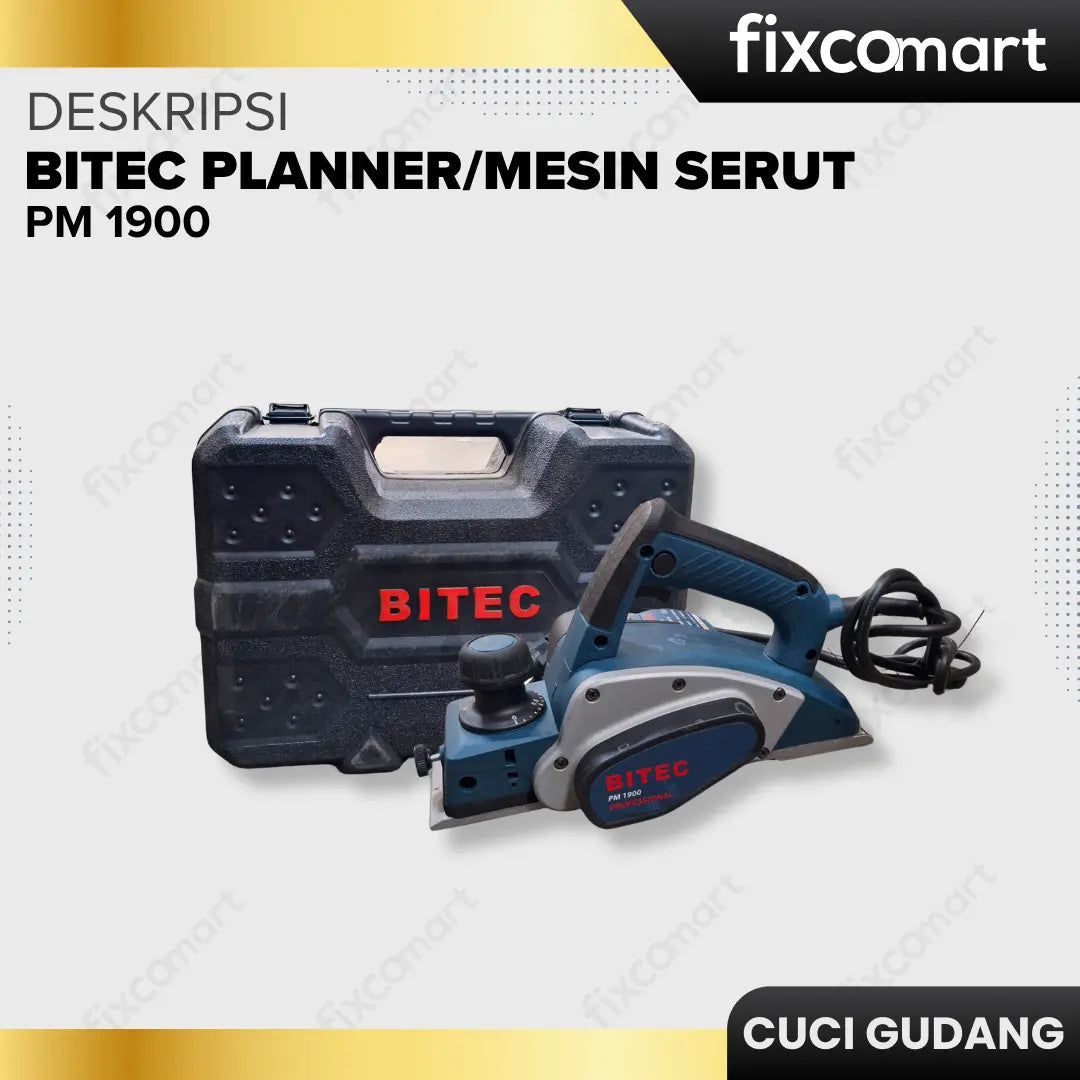 GARAGE SALE-Bitec Planner/Mesin Serut PM 1900 FIXCOMART