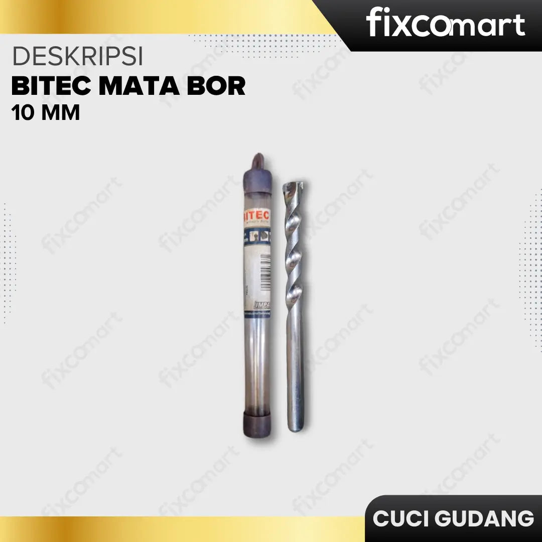 GARAGE SALE - Bitec Mata Bor (10 mm) FIXCOMART