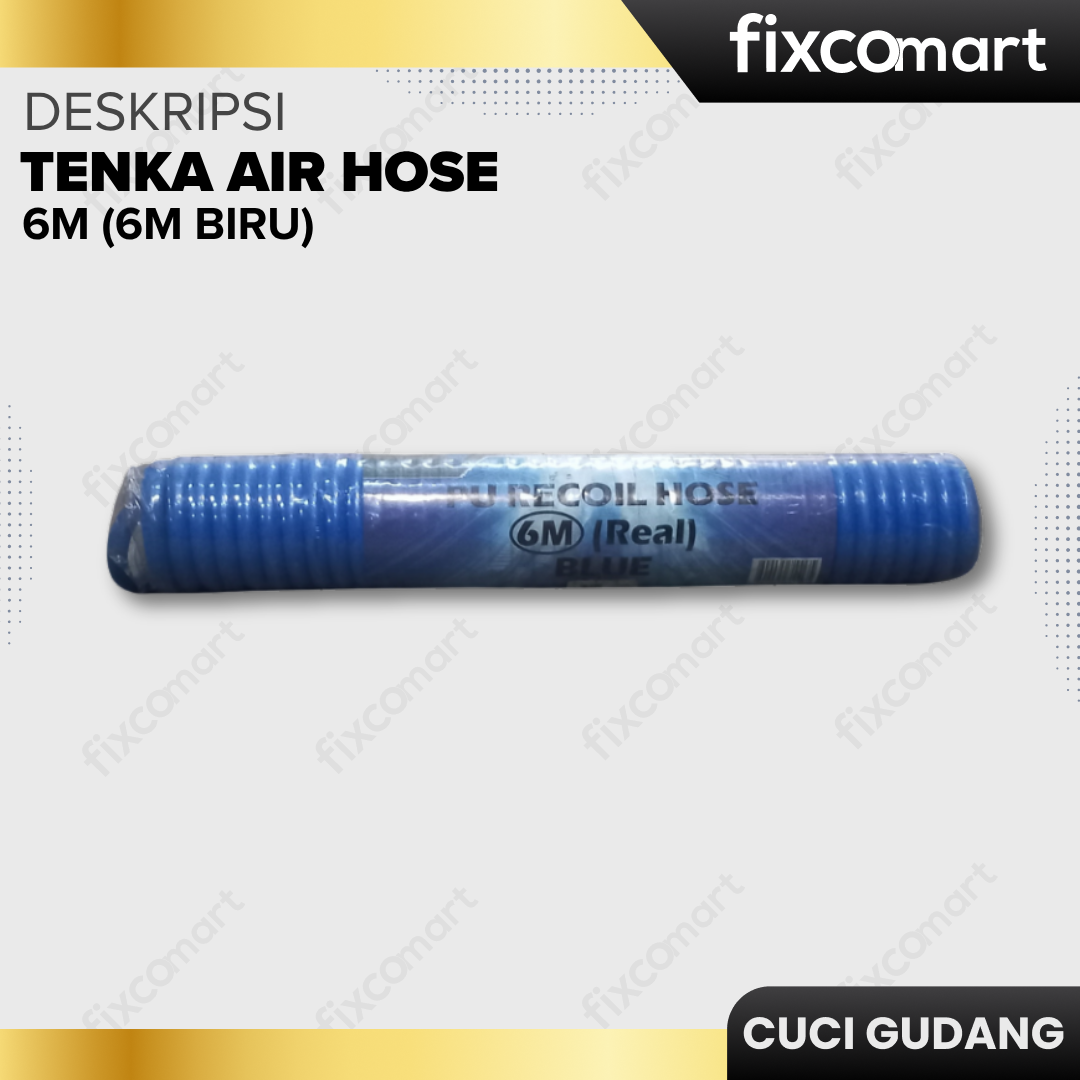 GARAGE SALE - Tenka Air Hose 6M (6m biru)