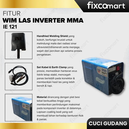 GARAGE SALE - WIM Las Inverter MMA IE 121 FIXCOMART