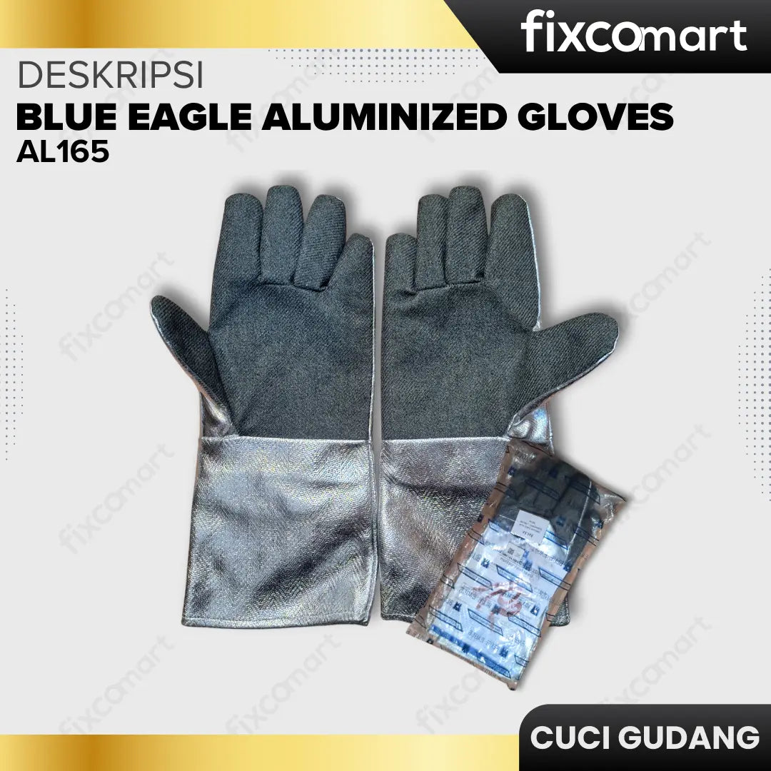 GARAGE SALE - BLUE EAGLE ALUMINIZED GLOVES AL165 FIXCOMART