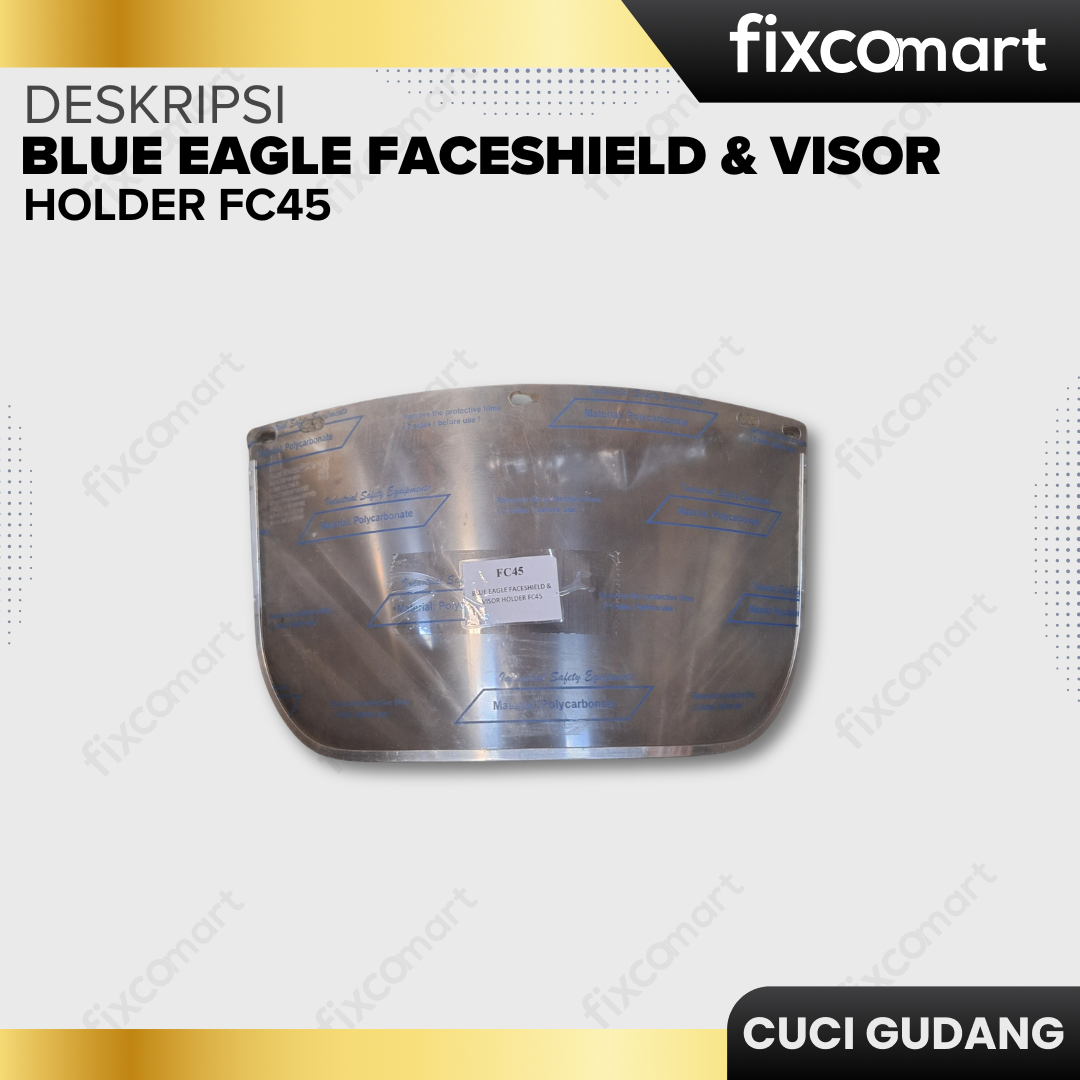 GARAGE SALE - BLUE EAGLE FACESHIELD & VISOR HOLDER FC45