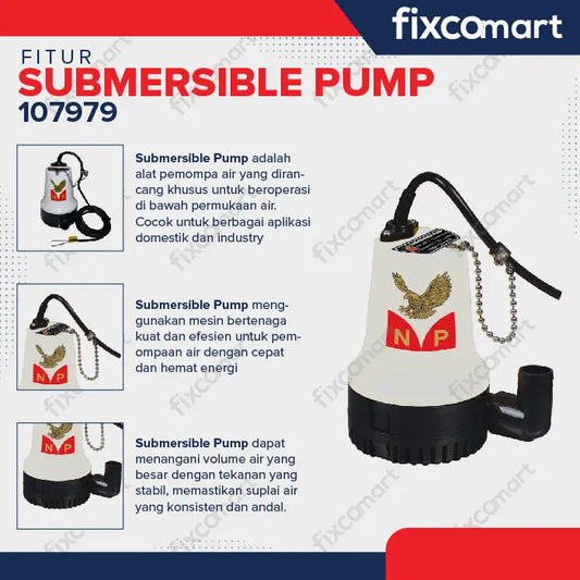 NP - SUBMERSIBLE PUMP NP2524 / POMPA CELUP DC (AKI) FIXCOMART