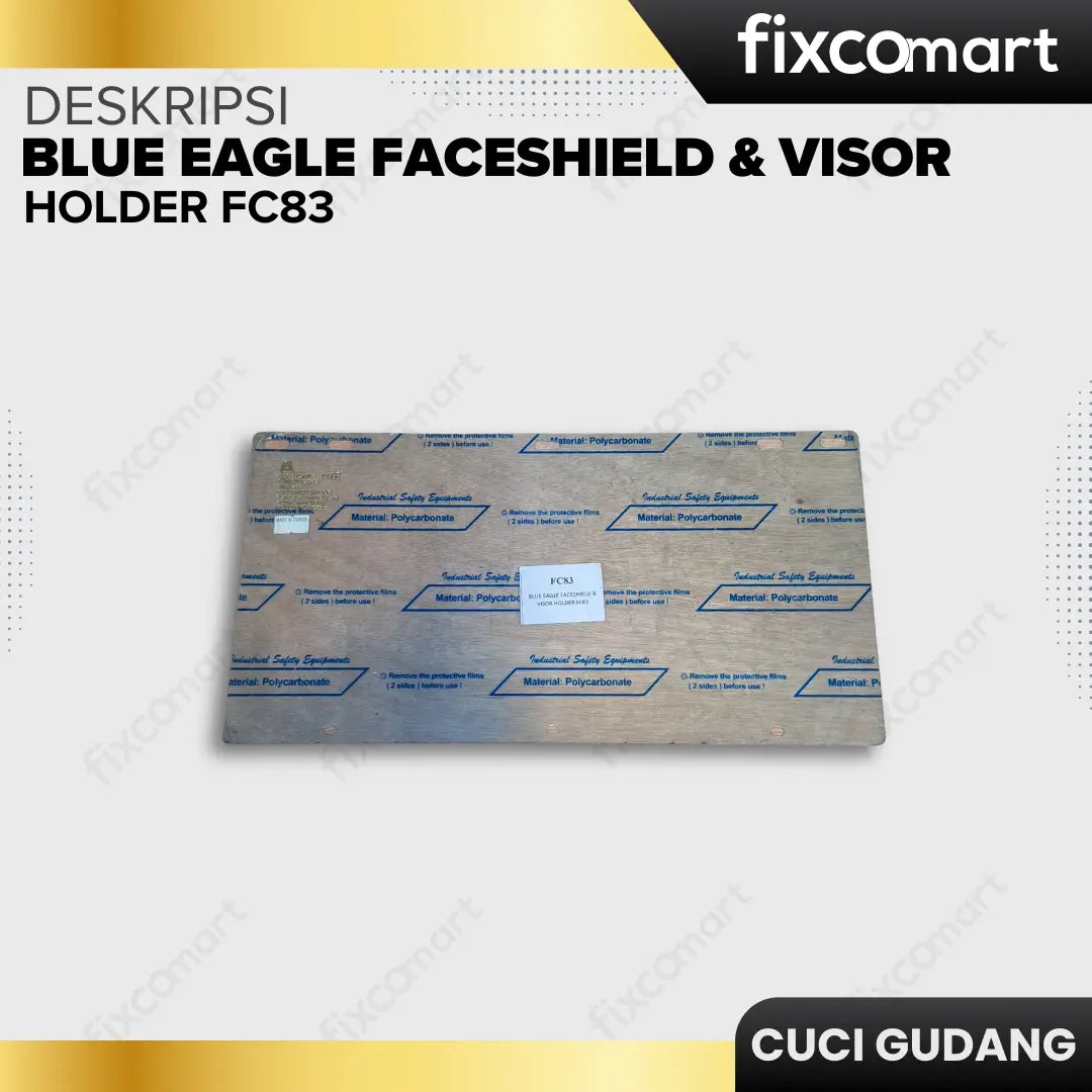 GARAGE SALE - BLUE EAGLE FACESHIELD & VISOR HOLDER FC83 FIXCOMART