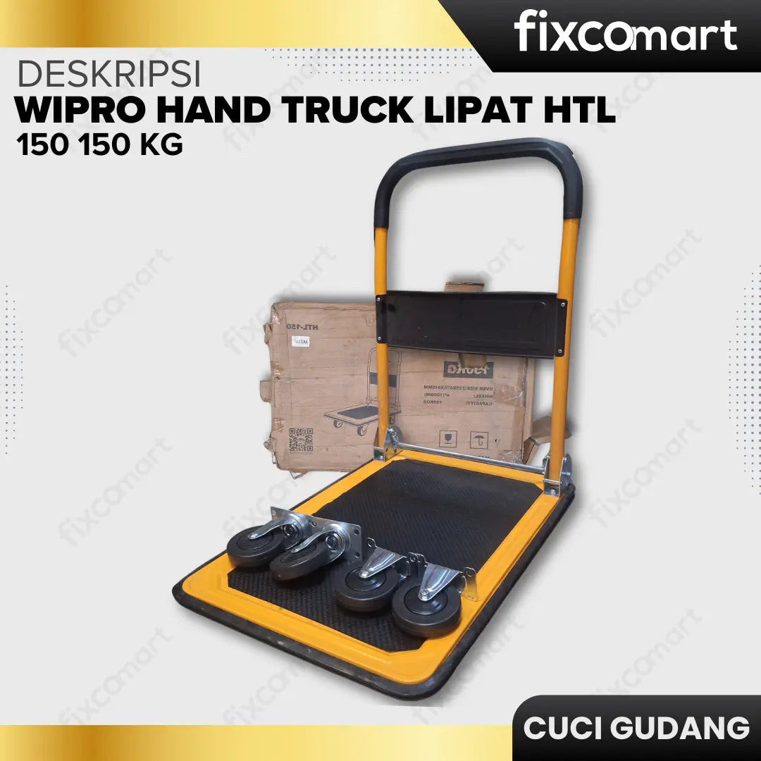 GARAGE SALE - WIPRO HAND TRUCK LIPAT HTL-150 150 Kg FIXCOMART