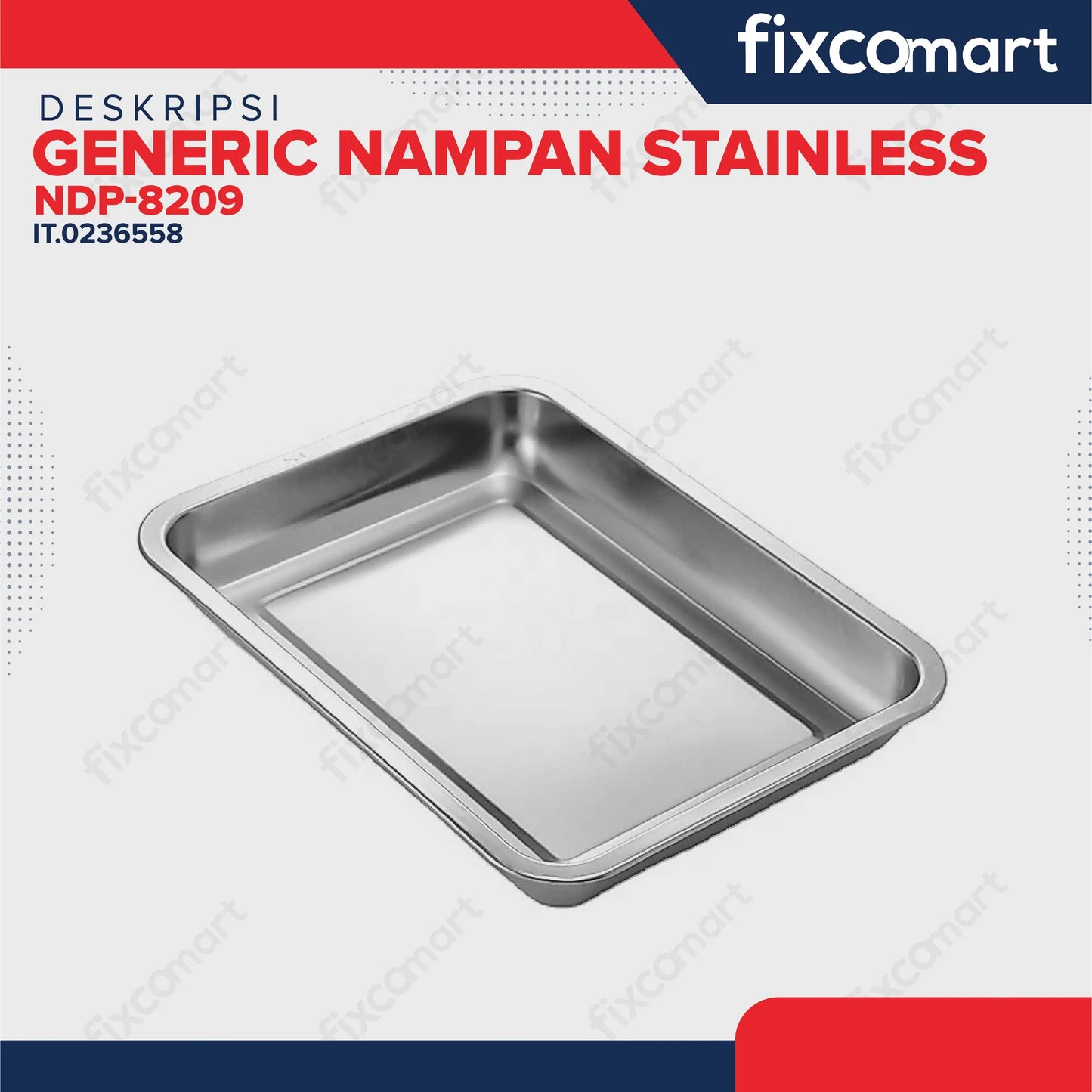 Generic Nampan Stainless NDP-8209 FIXCOMART