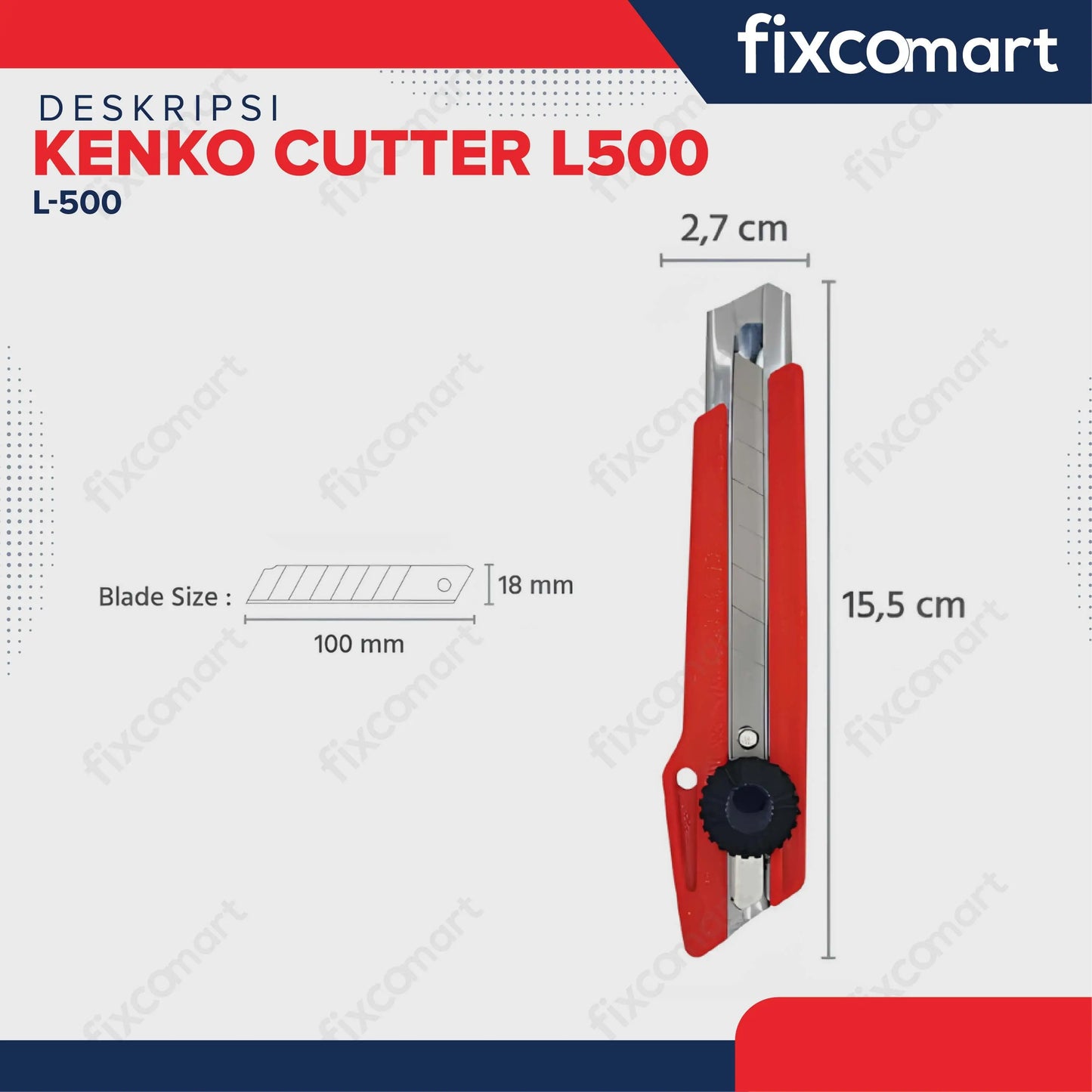 Kenko Cutter L500 FIXCOMART