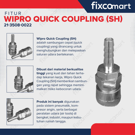 Wipro Quick Coupling (SH) FIXCOMART