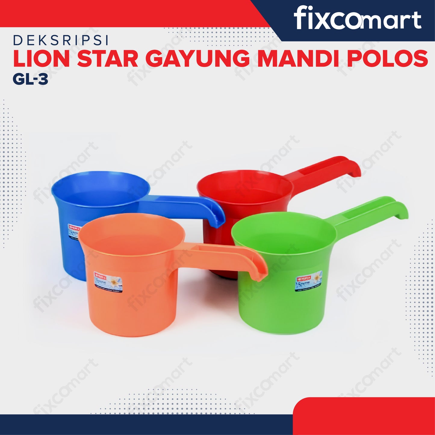 Lion Star Gayung Mandi Polos