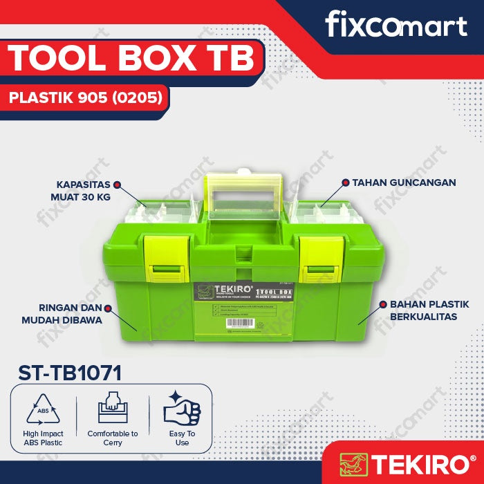 Tekiro Tool Box 0205 Plastik / Tool Box Plastik