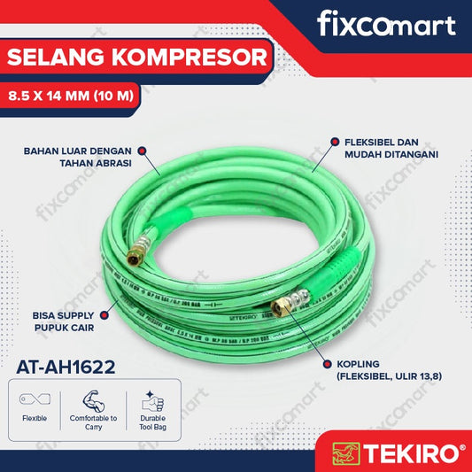 Tekiro Air Hose Compressor 8.5 X 14 Mm X 10 M / Selang Kompresor
