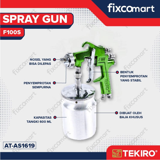 Tekiro Alat Semprot Cat / Spray Gun F100S