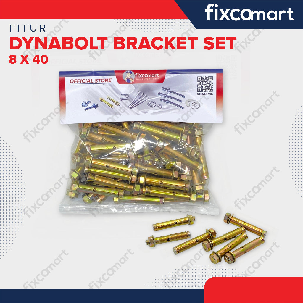 Dynabolt Paket 25 PCS 8 X 40 MM