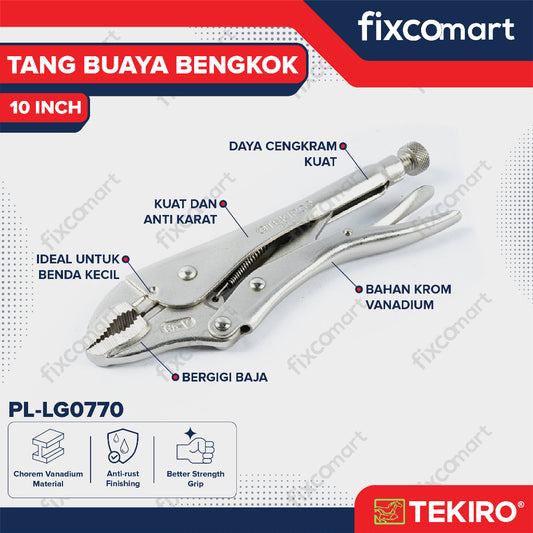 Tang Buaya Bengkok 10 Inch / Tang Jepit