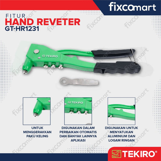 Tekiro Hand  Rivet / Tang Rivet 2-10 Mm